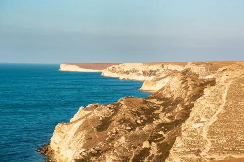 Coast of the Tarhankut Peninsula Stock Photos