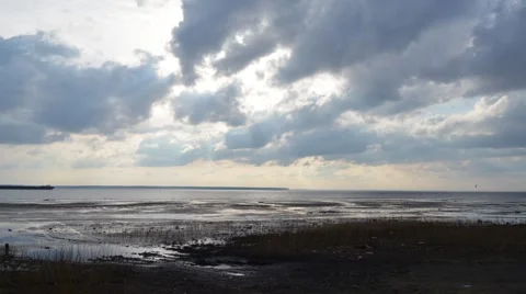 Coast time-lapse Stock Footage 49720523
