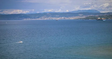 Coast at Trieste, Italy Stock Footage 249085128