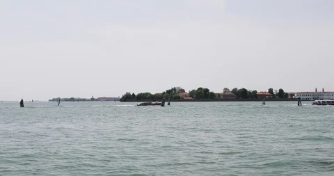 The coast of Venice. Stock Footage 118424645