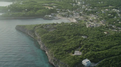Coastal Aerial Stock Footage 25188499