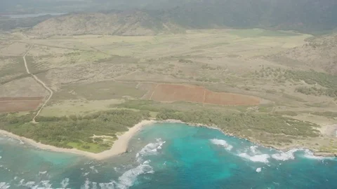 Coastal Aerial Stock Footage 75250464