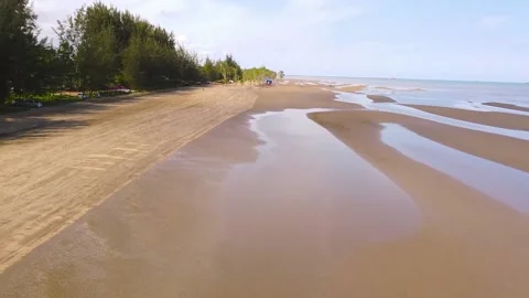 Coastal aerial video Stock Footage 170441355