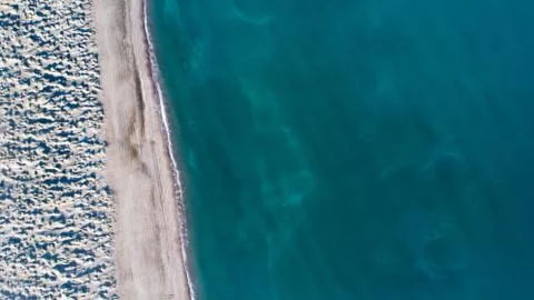 Coastal aerials Stock Photos