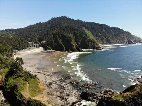 Coastal Beach Foto stock