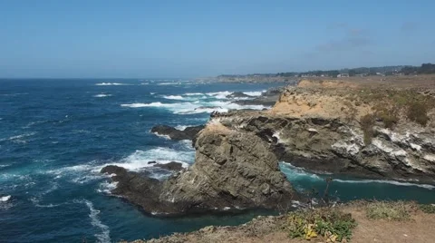 Coastal bluffs Stock Footage 67602117