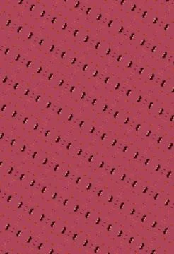 Coastal botanical pattern texture in lava orange, blood red, maroon burn, obsidi Stock Illustration
