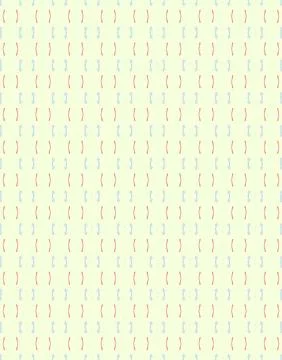 Coastal botanical pattern texture in pale lime, mint cream, baby blue, cott.. Stock Illustration