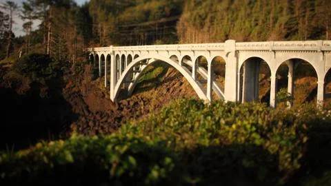 Coastal Bridge Stock Photos