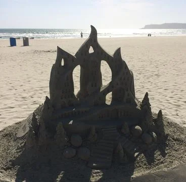 Coastal Castle Stock Photos