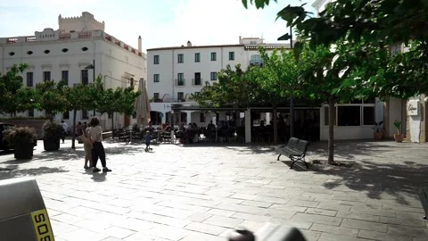 Coastal city of Cadaques in Spain Stock Footage 196789098