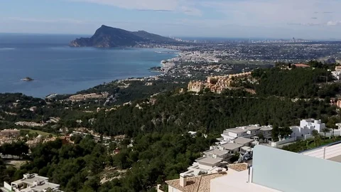 Coastal city Stock Footage 75216819