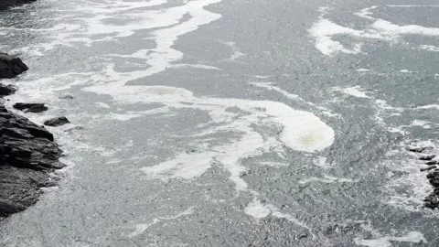 Coastal Cliff Stock Footage 307966881