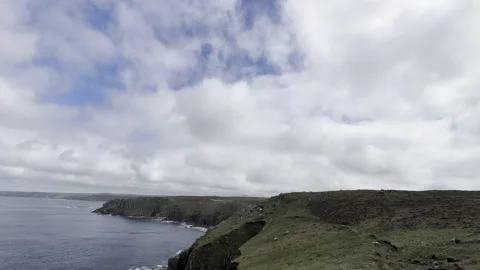 Coastal Cliff Stock Footage 308038610