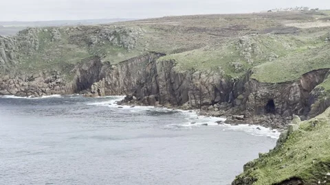 Coastal Cliff Stock Footage 308038614