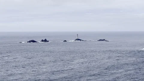 Coastal Cliff Stock Footage 308038995