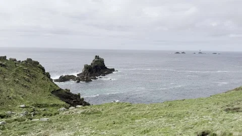 Coastal Cliff Stock Footage 308039021