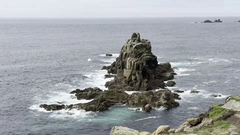 Coastal Cliff Stock Footage 308039055