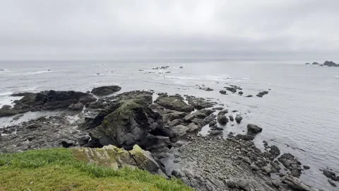 Coastal Cliff Stock Footage 308039235