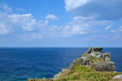 Coastal cliff Stock Photos