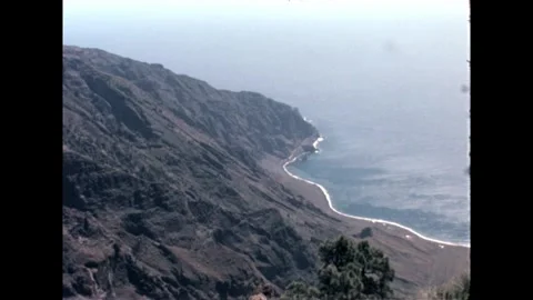 Coastal Cliff View Video stock 278217043
