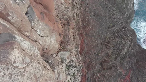 Coastal cliffs of the ocean Stock Footage 120744901