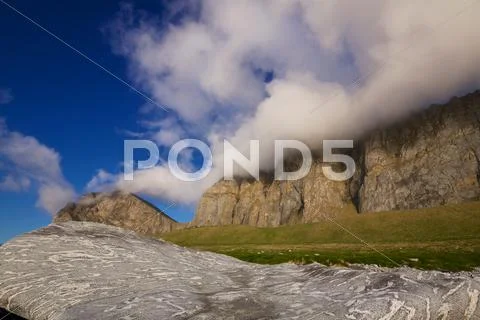 Coastal clouds Stock Photos