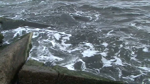 Coastal constructions 스톡 동영상 912355