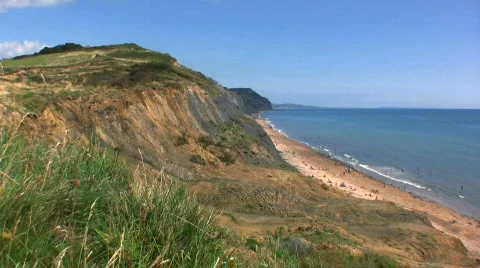 Coastal Erosion Stock Footage 498203