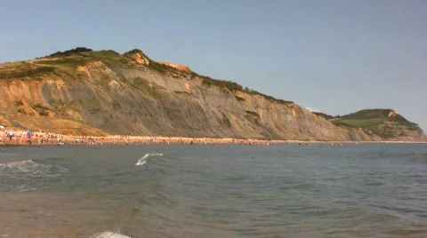 Coastal Erosion Stock Footage 513560