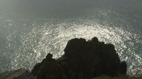 Coastal evening sunset 스톡 동영상 127329