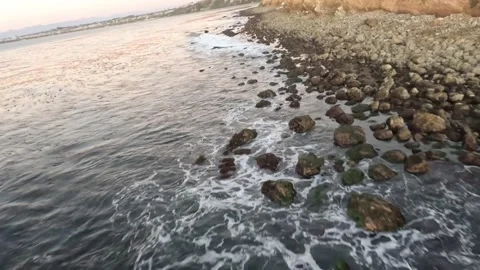 Coastal Fly Overs Stock Footage 221045686