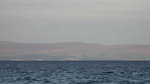 Coastal footage with waves Stock Footage 93048004