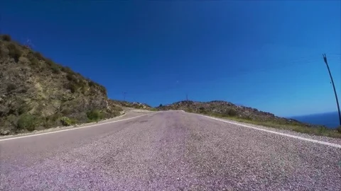 Coastal highway Stock Footage 71535895