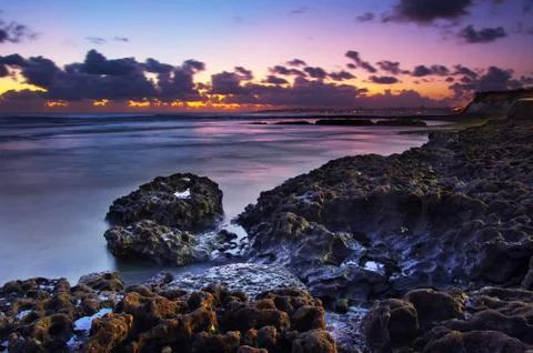 Coastal landscape Stock Photos