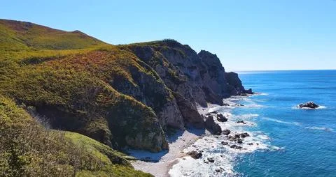 A coastal landscape Stock Photos