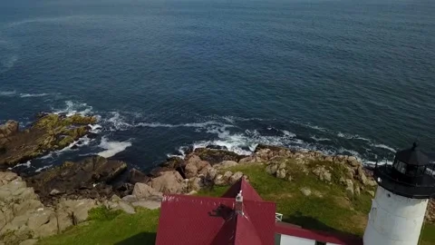 Coastal Lighthouse Stock Footage 134740221