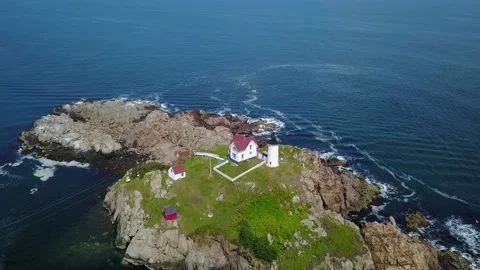 Coastal Lighthouse Stock Footage 134740290