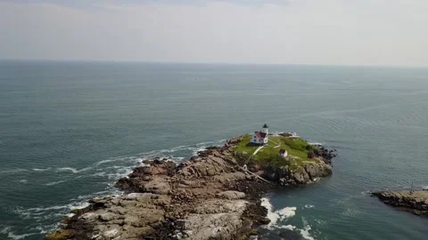 Coastal Lighthouse Stock Footage 134740353
