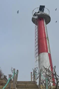 Coastal lighthouse Fotos de archivo