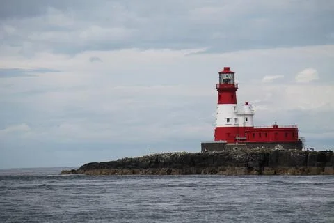 Coastal Lighthouse. Stock Photos