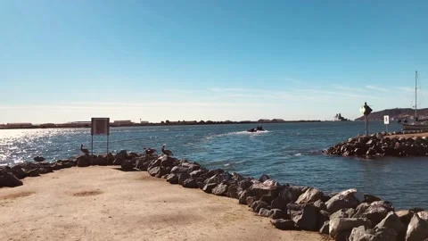 Coastal Pan Stock Footage 149326437