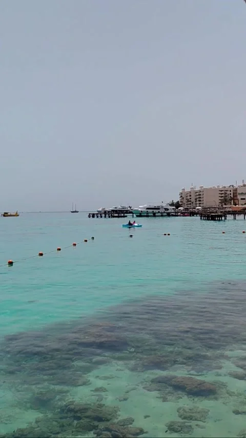 A coastal resort Stock Footage 336247189