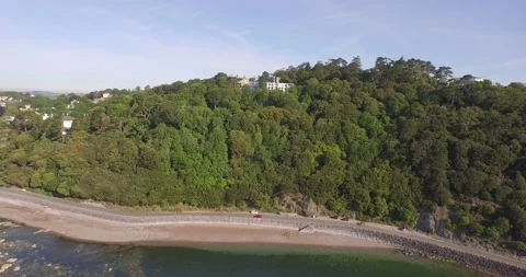 Coastal Road Devon Stock Footage 135762414