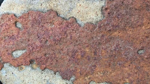 Coastal Rock Surface Texture Stock Footage 340851875