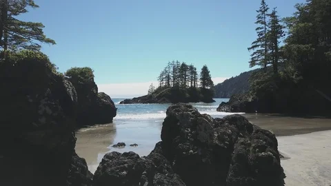 Coastal Rocks Video stock 101817592