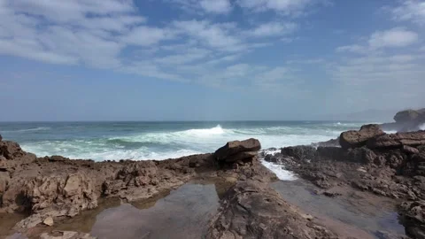 Coastal rocks Stock Footage 333582416