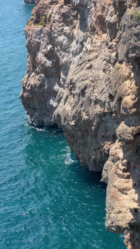 Coastal rocks by the sea Stock Footage 336501400