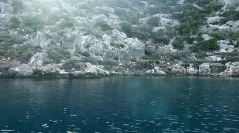 Coastal Ruins Video stock 24825525
