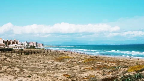 Coastal Serenity Stock Footage 281945114